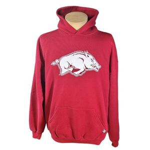 Y2K Russell Athletic University of Arkansas Razorbacks Hoodie